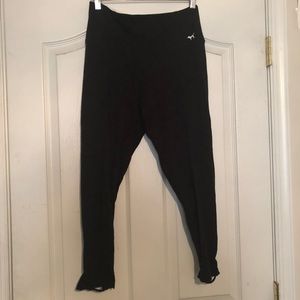 Pink High Waist Ankle Legging